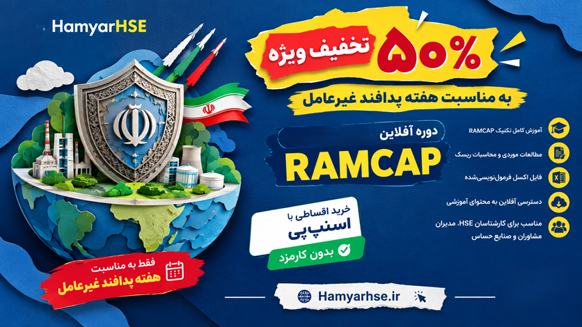 تخفیف دوره ارزیابی ریسک RAMCAP