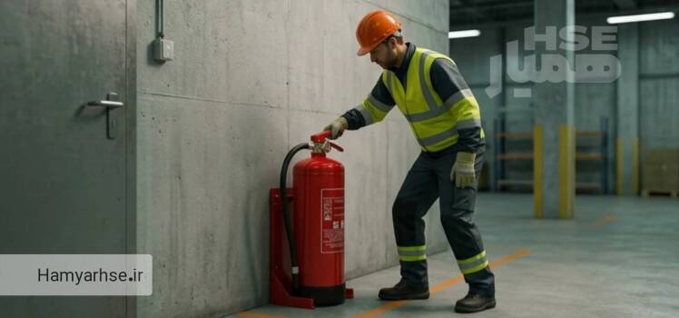 راهنمای استاندارد نصب کپسول آتشنشانی بر اساس الزامات NFPA